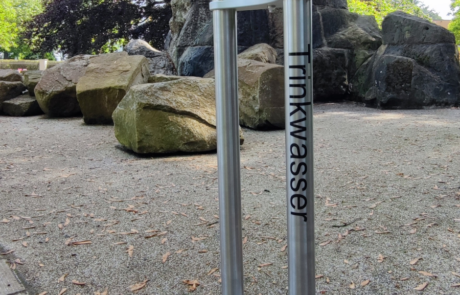 Trinkwasserbrunnen, öffentlicher Wasserspender La Playa, ideal in der Stadt